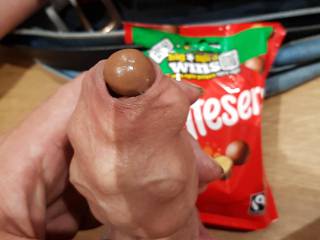Who would like a tasty malteser ? make me hard and they will pop out in your mouth one by one !