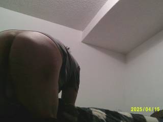 Getting the cheeks out.