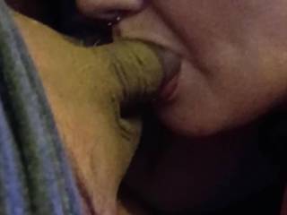 Just enjoying Chantels warm enough could never have enough of her sucking my dick