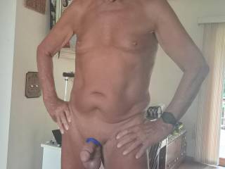 Naked.