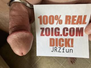 It’s a genuine cock!