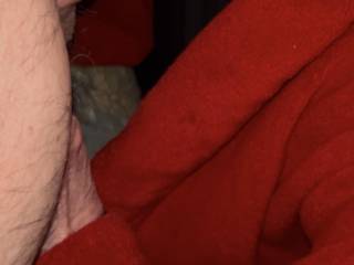 Working hubby’s cock and waiting for his load!