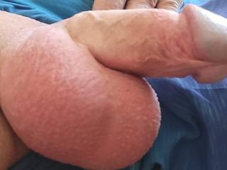 My balls are fit to burst. Anyone fancy emptying them for me?