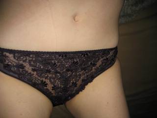 I'd leave the gift wrap on and pull them to the side! ;-)