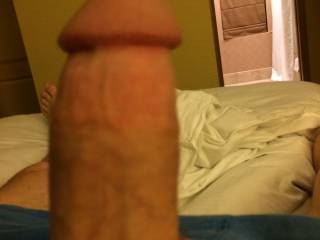 That is one nice thick meaty cock. Would love to suck that thing, feel it in my tight virgin ass.