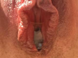Super close up of my cunt hole - I LOVE a hard cock pounding me!  Give it to me?!