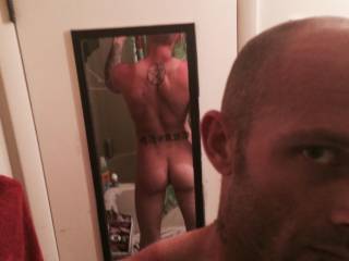 Wanted to see how my body looks from the back.