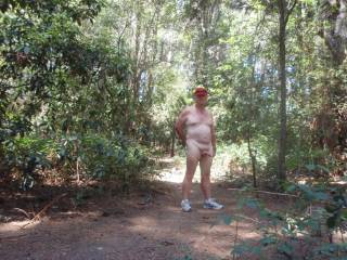 in the woods nude