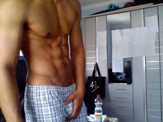 getting ready for the day ;)