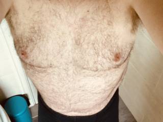 Just me, come back in six months for the washboard