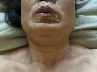 Early afternoon facial. Got back from grocery shopping.