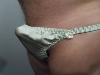 New satin panties