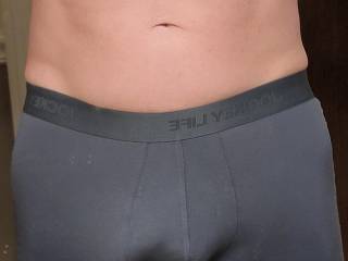 Does my package look okay? Would anyone like to rub my bulge?
