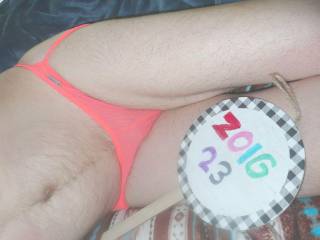 Wearing my bottomless undie in bed as I lay on my side.
Z3 camera was used.