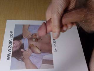 Had to give Kygiirl2012\'s tits my cum again.....