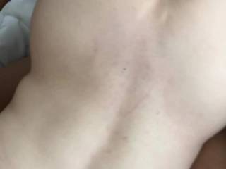 Hubby slamming his BWC in me