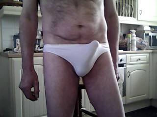 White panties turn me on!