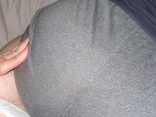 Love wearing her undies to give her the dick.