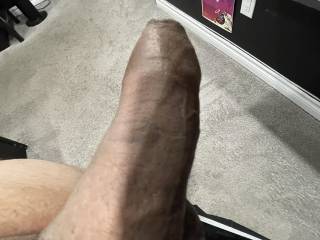 Playing with my morning wood want to join me?