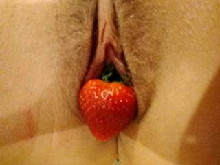 I don't need my cherry popped. A nice cold strawberry makes me want a warm cock.