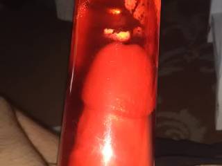 I love my penis pump and the way my hard throbbing cock feels in it