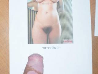 Mr only thought it was fair that beautiful Mrs Mrredhair got a tribute.