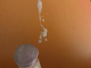 Decided to show the 2nd cum of the day.  Wish someone were there to help