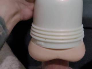 Starting the weekend with edging with my fleshlight. It felt so goof to cum later after edging for long. Pm me if you want to know more about my sex life, sex toys or jerking off outdoor