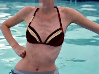 Anyone care to go for a swim with the younger me?  From Mrs. Floridaman