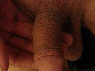 Can u tell that I have an uncut cock...who would like to play wit my foreskin...plz comment or pm me