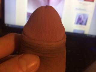 Dying to get close to that amazing looking slippery shaved pussy