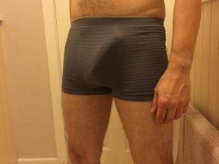 my cock in boxers!