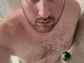 Full body shower pic