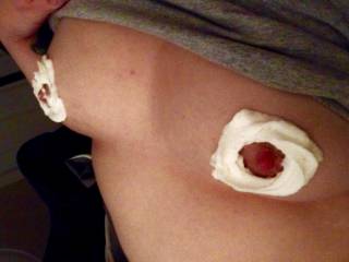 I love licking and Sucking off the Cream and she loves licking and Sucking off the Cream on My Rock Hard Cock after Blowing me  !