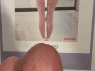 Sexy cougar wore this to the casino! So milfcummer played at the blackjack table! She was the slot girl! With the wining number 69. She pulled my lever and woo hoo that coins aka my cum just shot out and covers that ass!