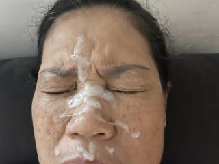 Early in the morning before taking her to work