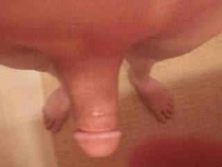 What I see as I stepped out of the shower