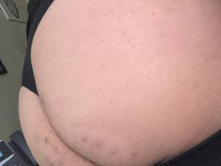 Would you move my thong to the side and eat my pussy from the back?