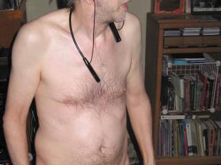 A partial body standing scene looking at the TV...September 2025. 1 of 3 S70 camera`s was used.