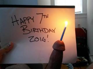 Just because someone asked... Yes,the candle is inside my penis. lol