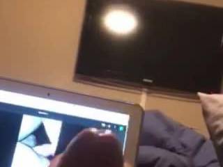 My fans love sending me cumtributes of my videos online. This guy said he couldn’t hold back his nut once he saw me polishing hubbys tight asshole