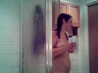 she loves me to video her in the shower