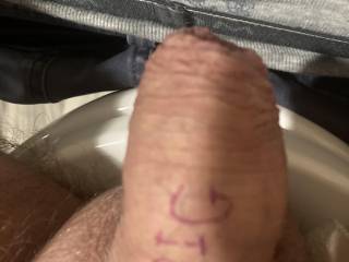 Trying out a new pen. What would you write Zoig on my cock with?