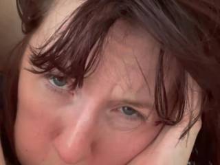 Cumming right in her mouth