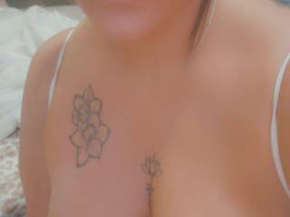 Was sitting there bored an decided to take my titties out an play with them