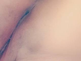 My tongue ready to lick it