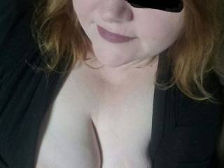 One of the many selfies I sent to Sir when we were dating! Don\'t you wish your woman would do this?