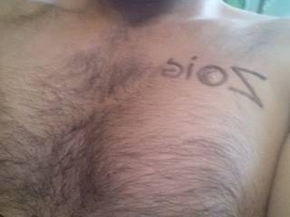 My hairy chest ,Hello  Zoig people