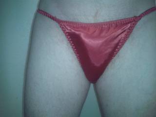 My red satin panties!