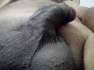 Was scratching my balls it made me hard